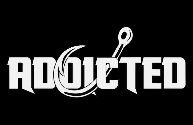Addicted Fishing Boat Decal