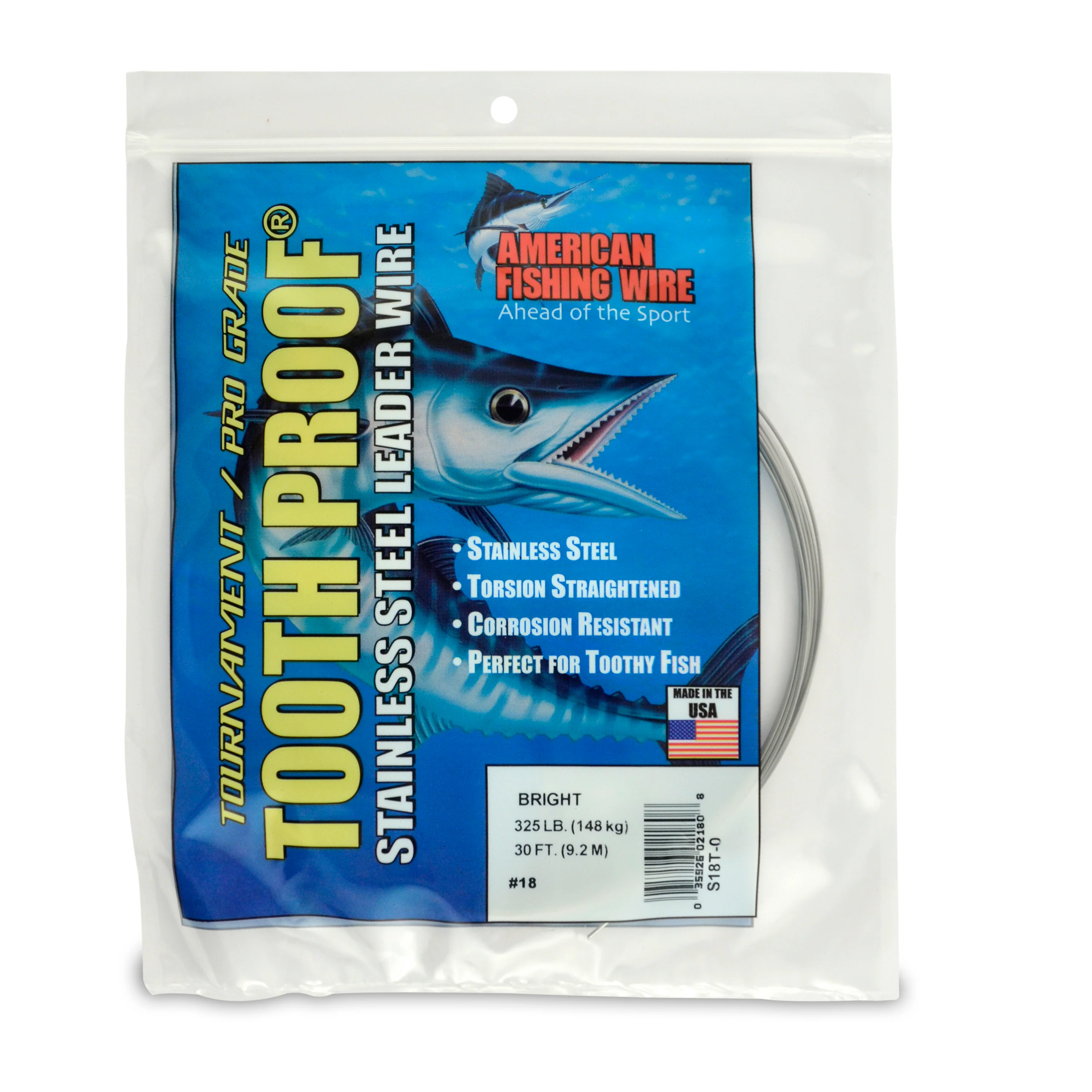 American Fishing Wire Tooth Proof Stainless Steel Single Strand Leader Wire - Image 10