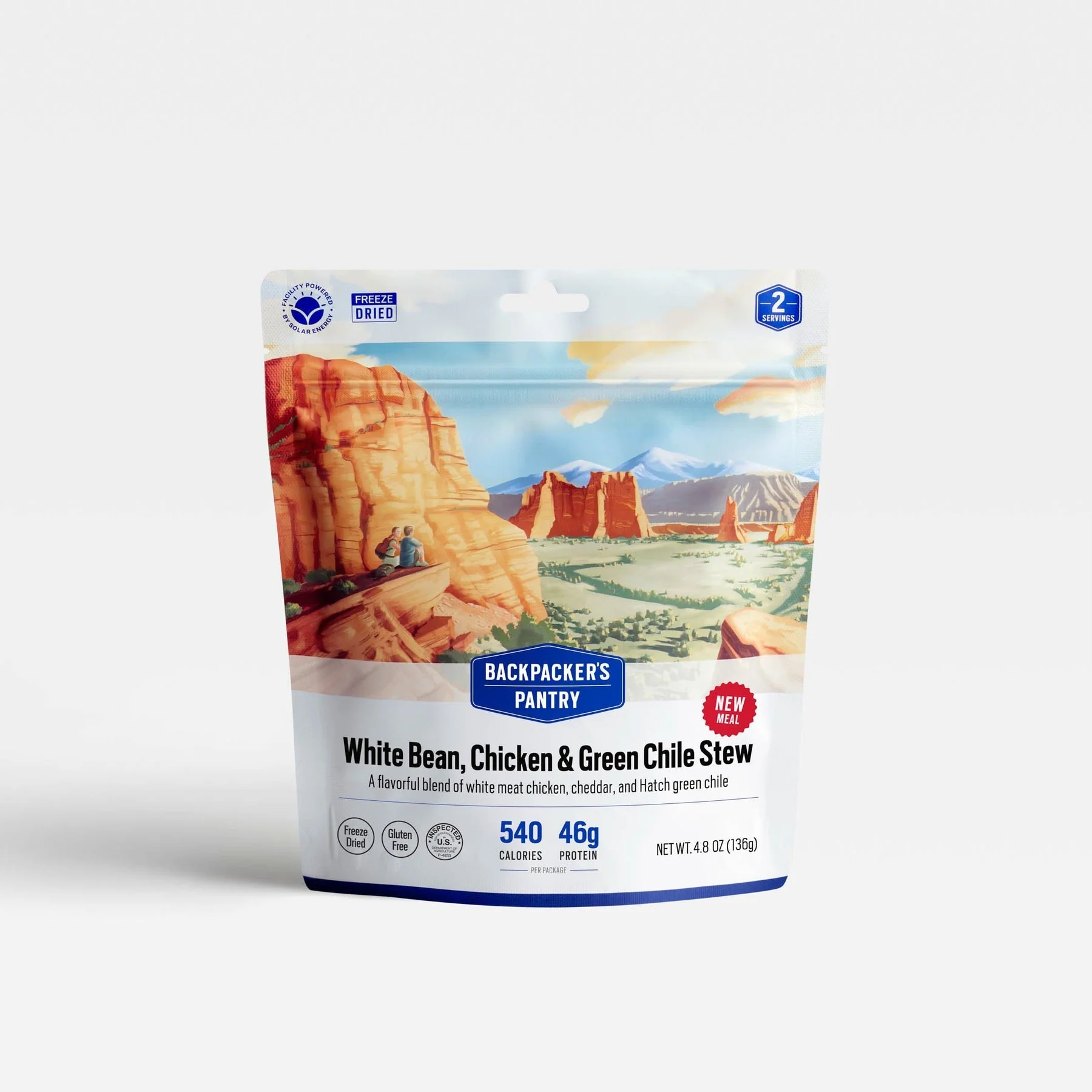 Backpacker's Pantry White Bean Chicken & Green Chile Stew