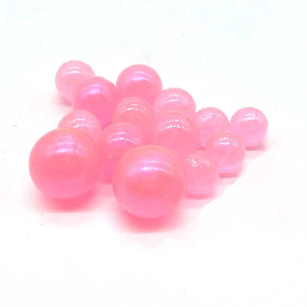BNR Tackle Soft Beads - 25 Mm - Pink Sheen