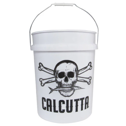 Calcutta CB-W 5 Gallon Bucket White with logo - Image 2