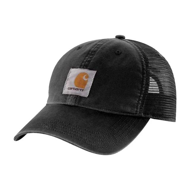 Carhartt Adult Canvas Mesh-Back Snapback Hat - Image 5