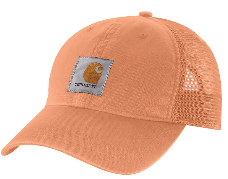 Carhartt Adult Canvas Mesh-Back Snapback Hat - Image 6
