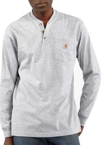 Carhartt Long Sleeve Pocket Henley Men's - Image 3