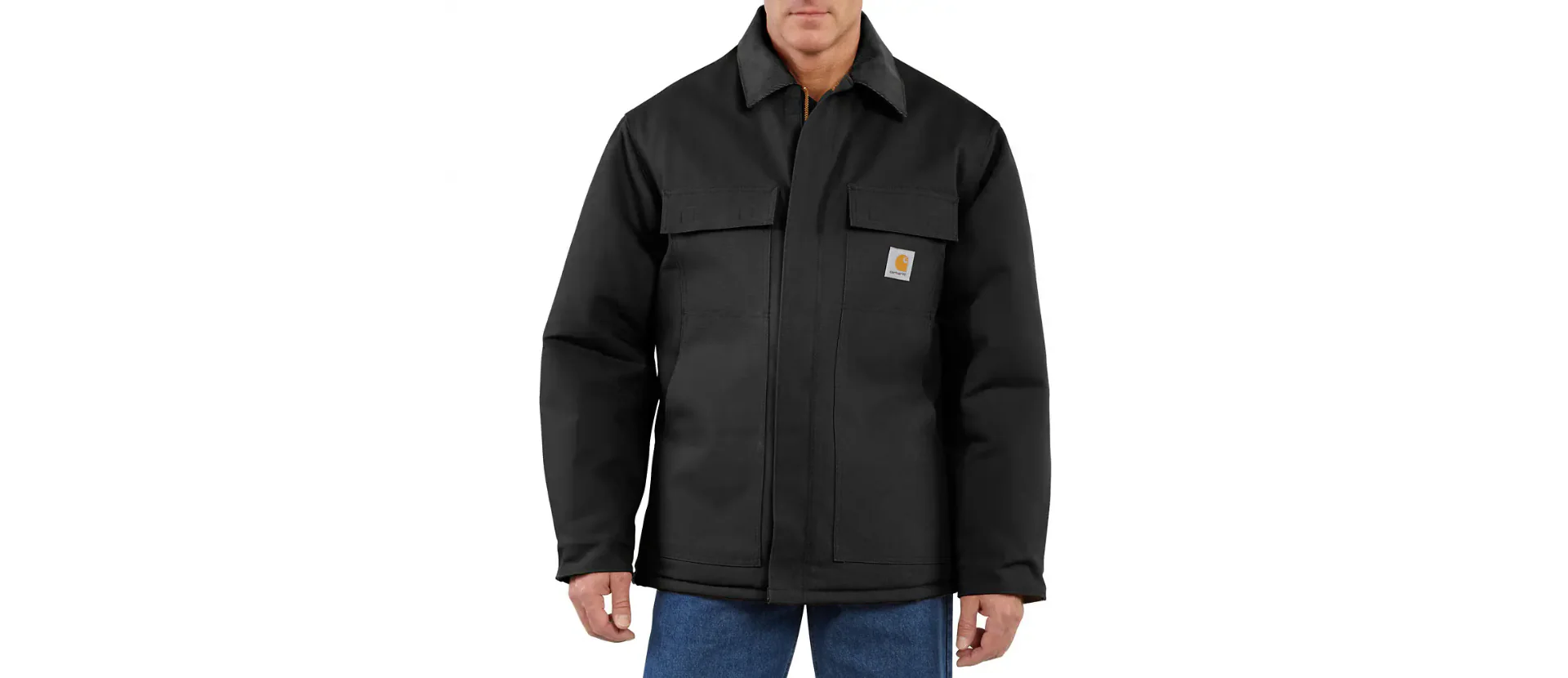 Carhartt Loose Fit Firm Duck Insulated Traditional Coat Men's - Image 2