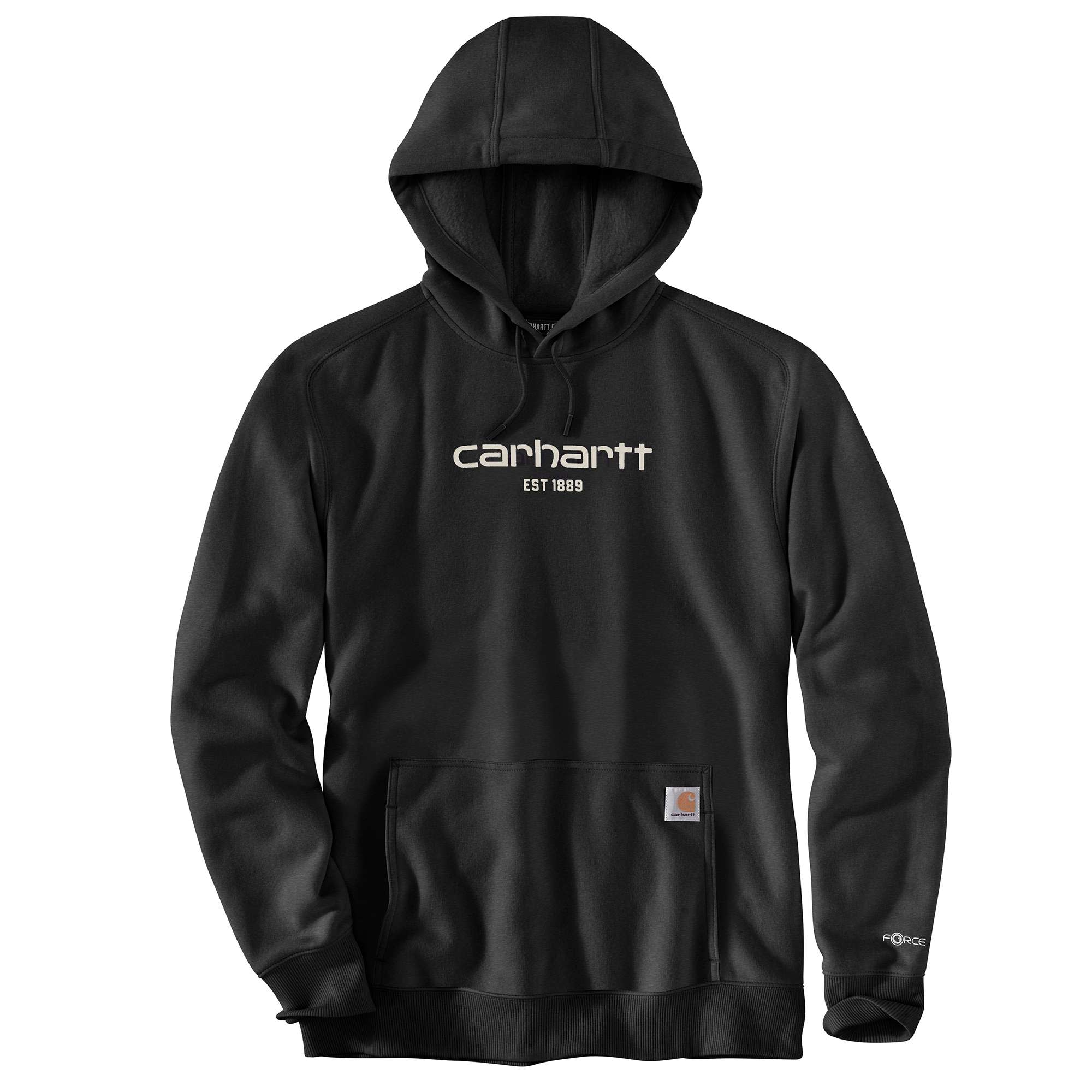 Carhartt Men's Force Relaxed Fit Lightweight Logo Graphic Hoodie - Image 5