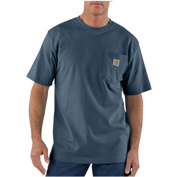 Carhartt Men's Loose Fit Heavyweight Short-Sleeve Pocket T-Shirt - Image 14