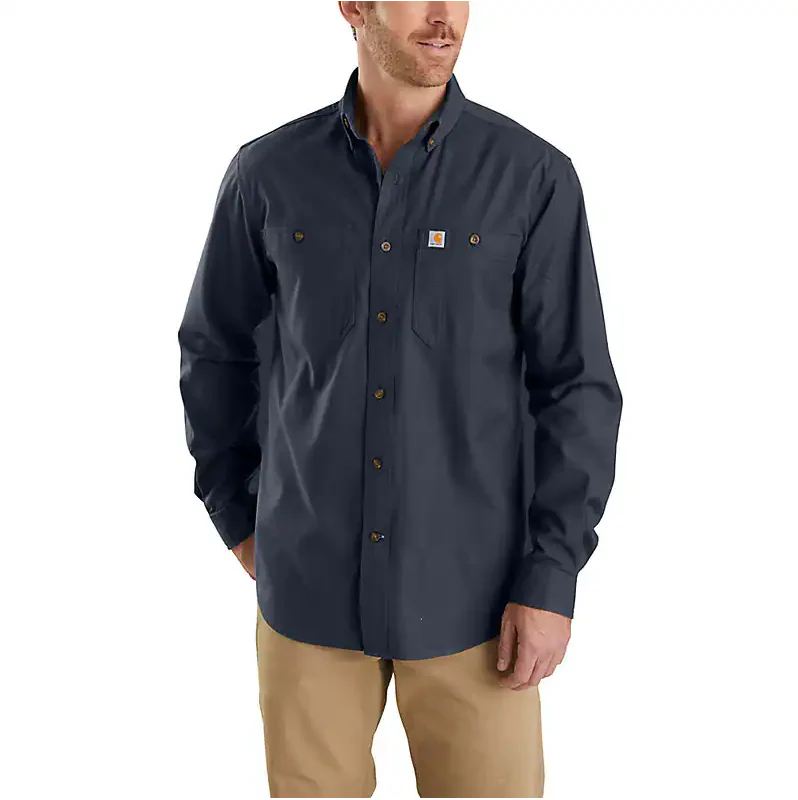 Carhartt Men's Rugged Flex Rigby LS Work Shirt - Image 2