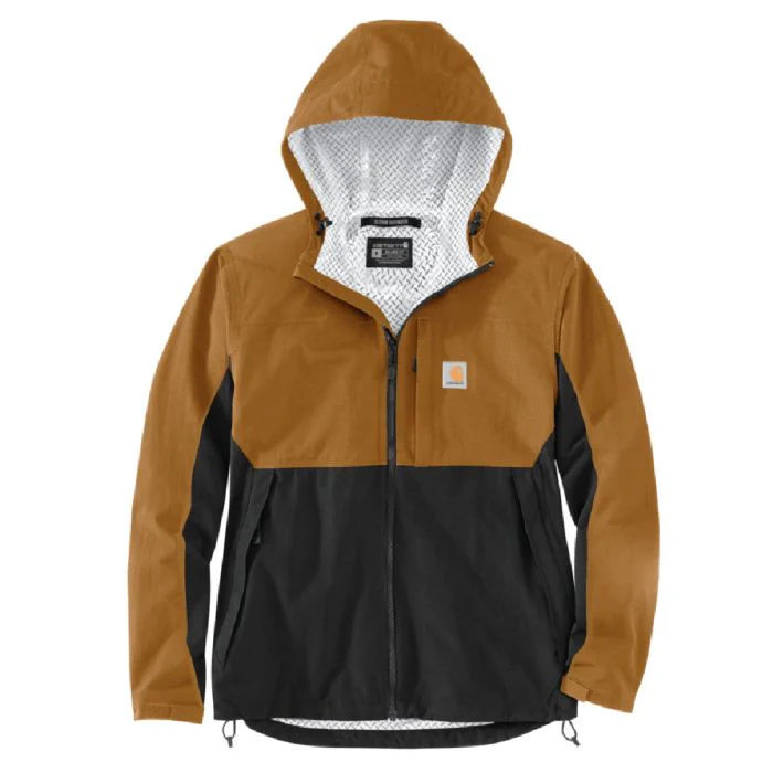 Carhartt Men's Storm Defender Waterproof Jacket - Relaxed Fit - Lightweight Packable - Image 2