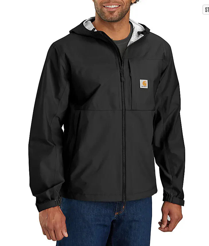 Carhartt Men's Storm Defender Waterproof Jacket - Relaxed Fit - Lightweight Packable - Image 3