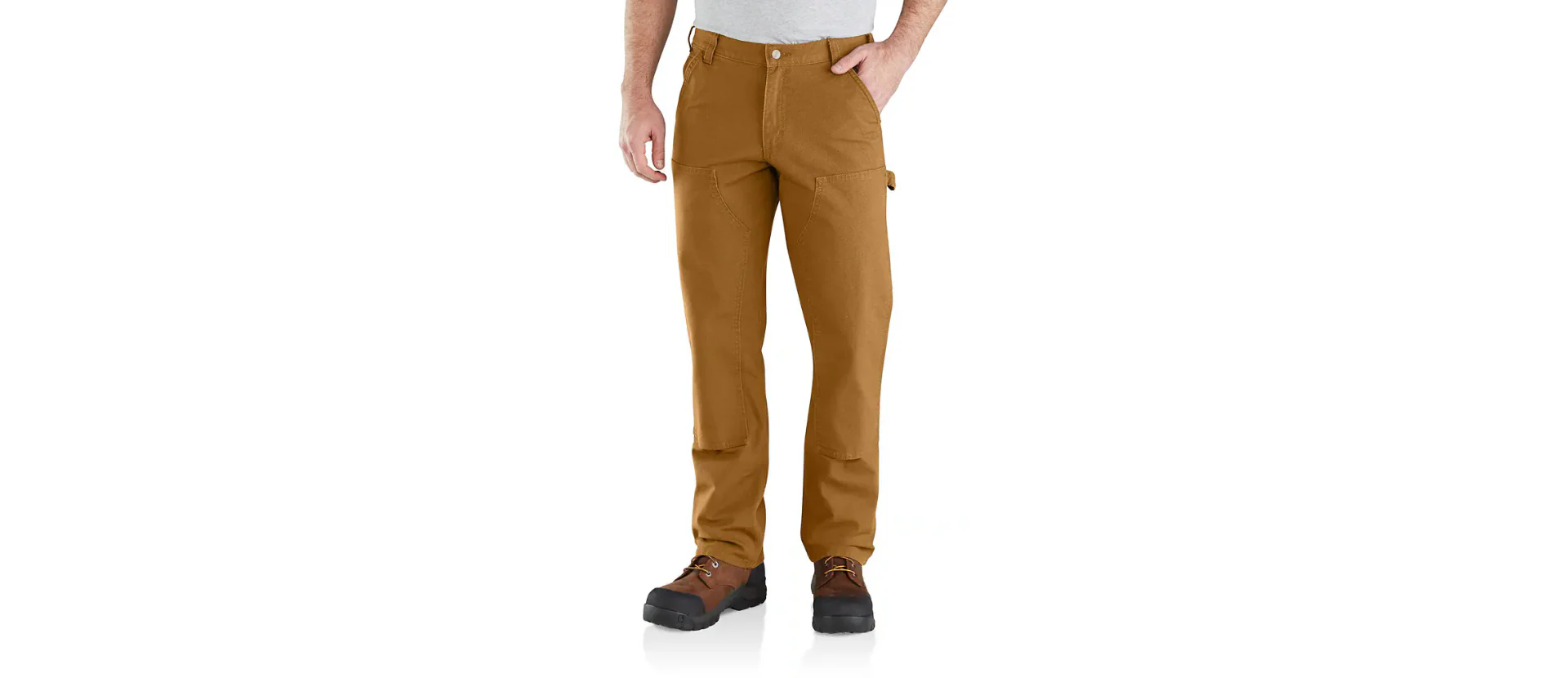 Carhartt Men's Utility Double-Knee Work Pant Relaxed Fit Rugged Flex Duck - Image 4