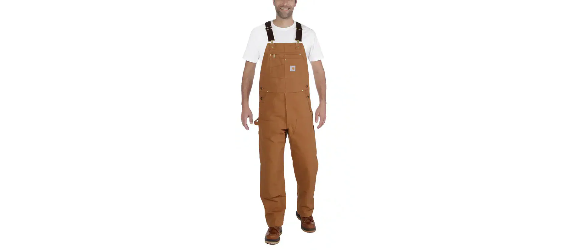 Carhartt Relaxed Fit Duck Bib Overall Men's - Image 3