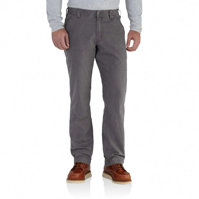 Carhartt Relaxed Straight Rigby Canvas Dungaree Work Pants Men's - Image 3