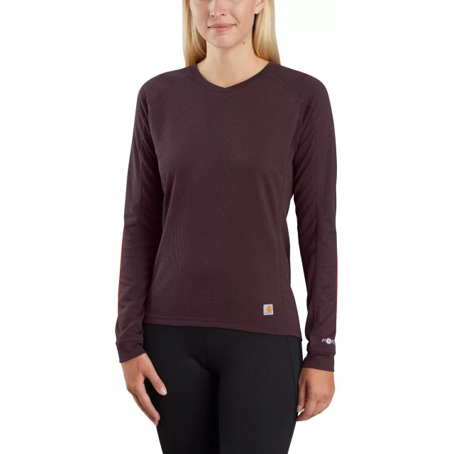 Carhartt Women's Base Force Midweight Tech Crew Baselayer Top - Image 2