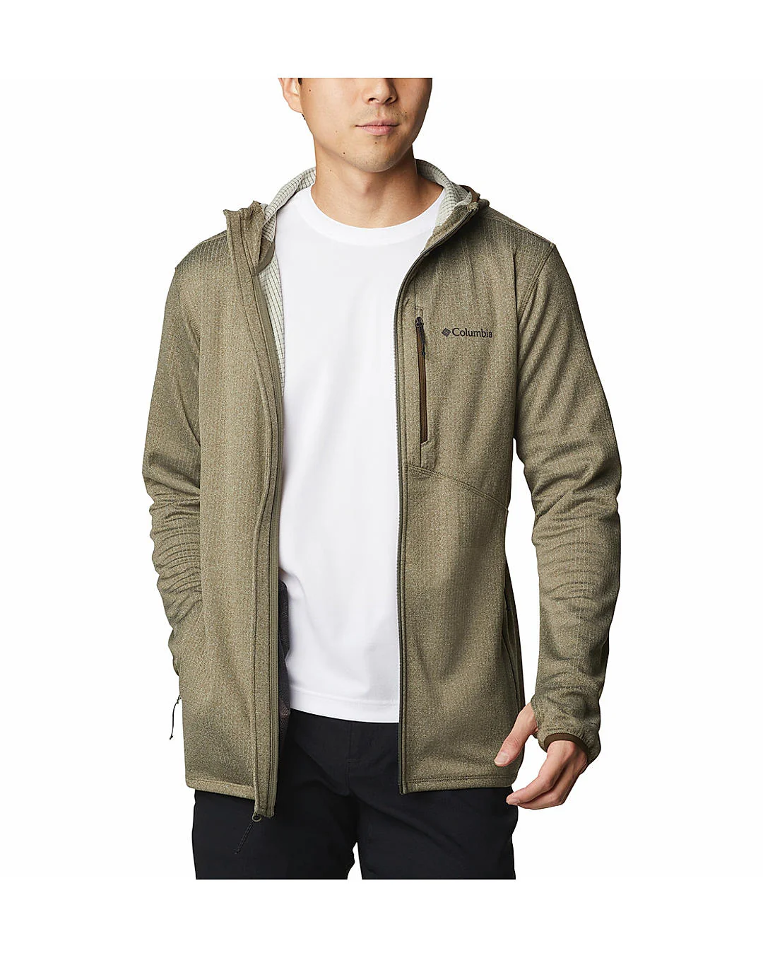 Columbia Park View Fleece Full Zip Hoodie Men's - Image 3