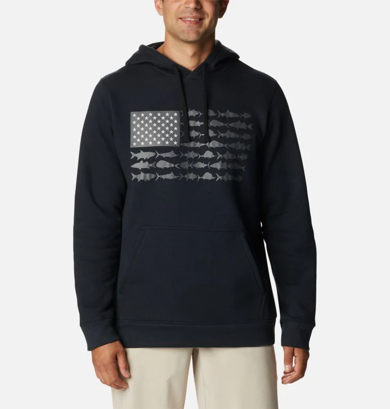 Columbia PFG Fish Flag II Hoodie Men's - Image 2