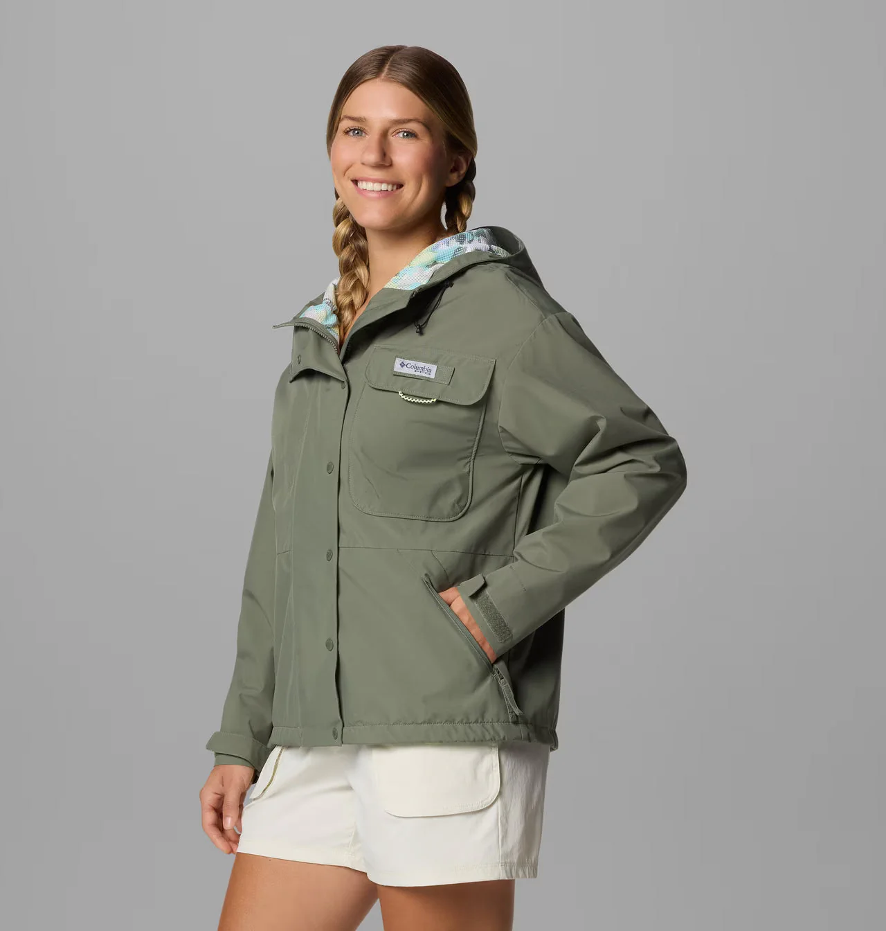 Columbia PFG Open Water Rain Jacket Women's - Image 3