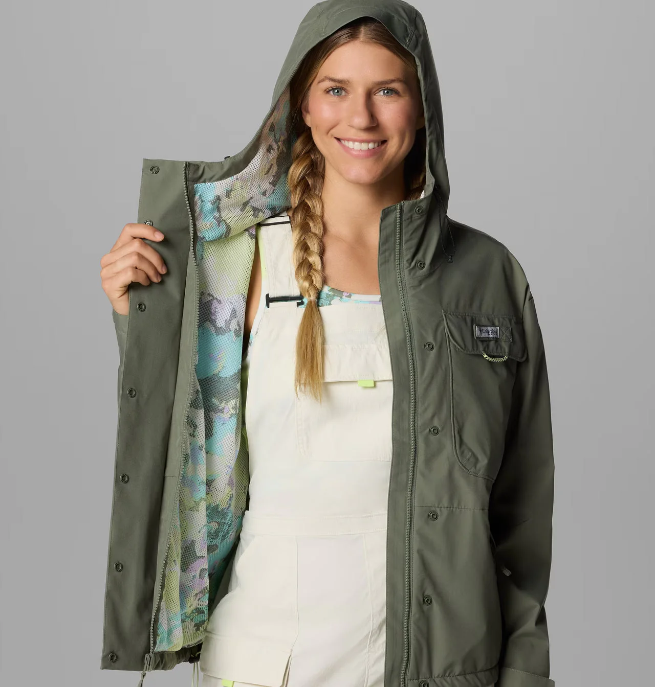 Columbia PFG Open Water Rain Jacket Women's - Image 4