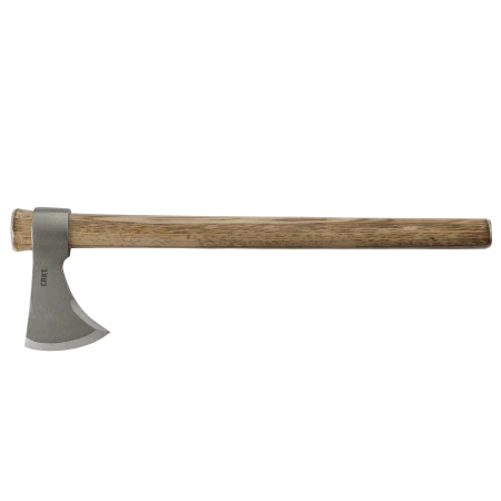 Crkt Woods Nobo T-Hawk with Hammer Finish 1055 Caerbon Steel Head and Tennesse Hickory Handle