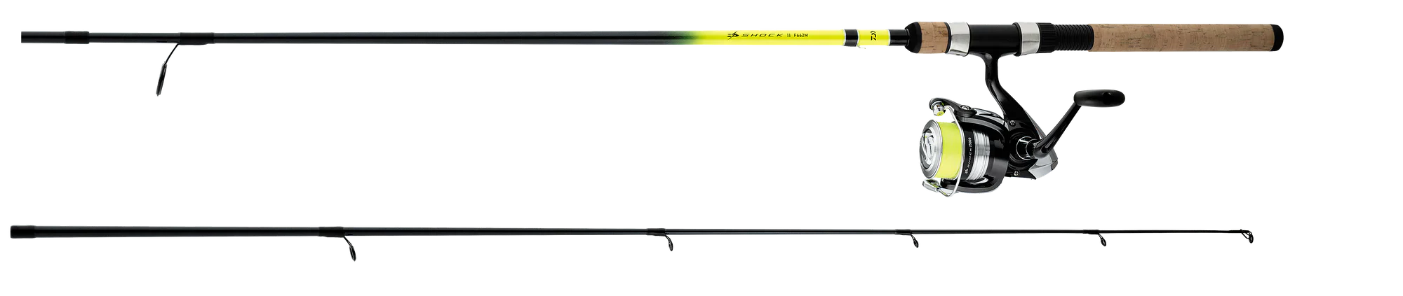 Daiwa D-Shock DS II FW Spin PMC With J-Braid x4 (Braid) Line - 8# DSII10BF562UL-8Y