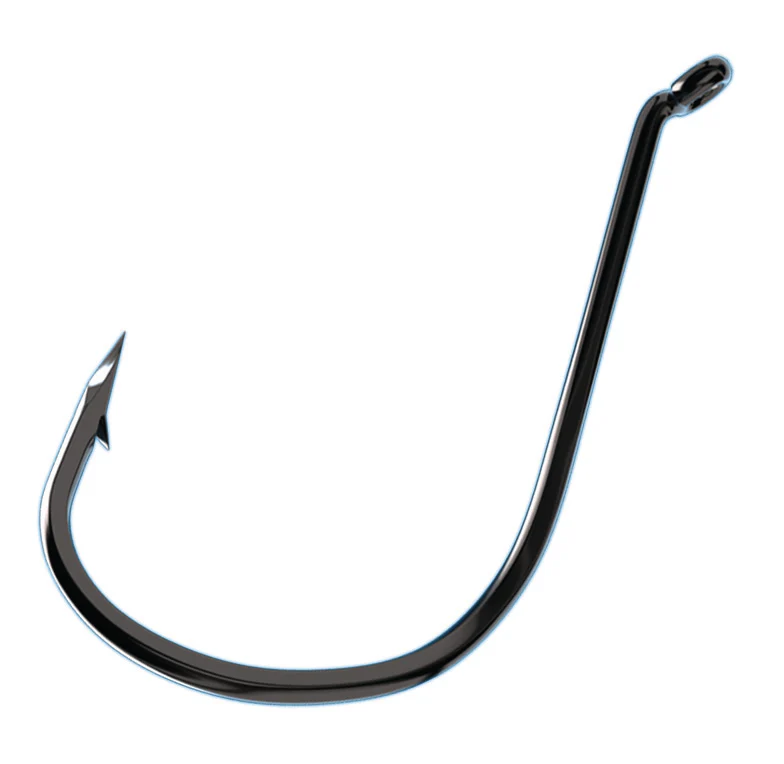 Eagle Claw Octopus Style Long Shank Offset Up Eye Forged TroKar Hooks - Image 3