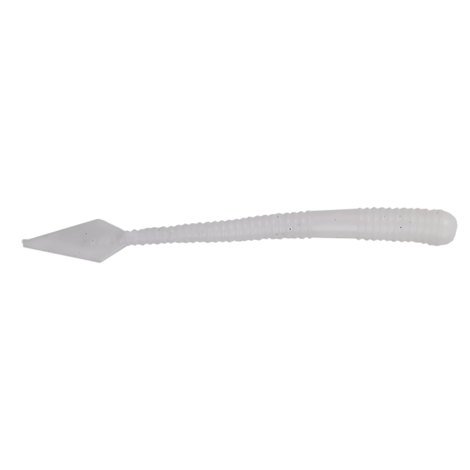 Freaky Frank's Freaky Worm Soft Baits | Smoke Hole White