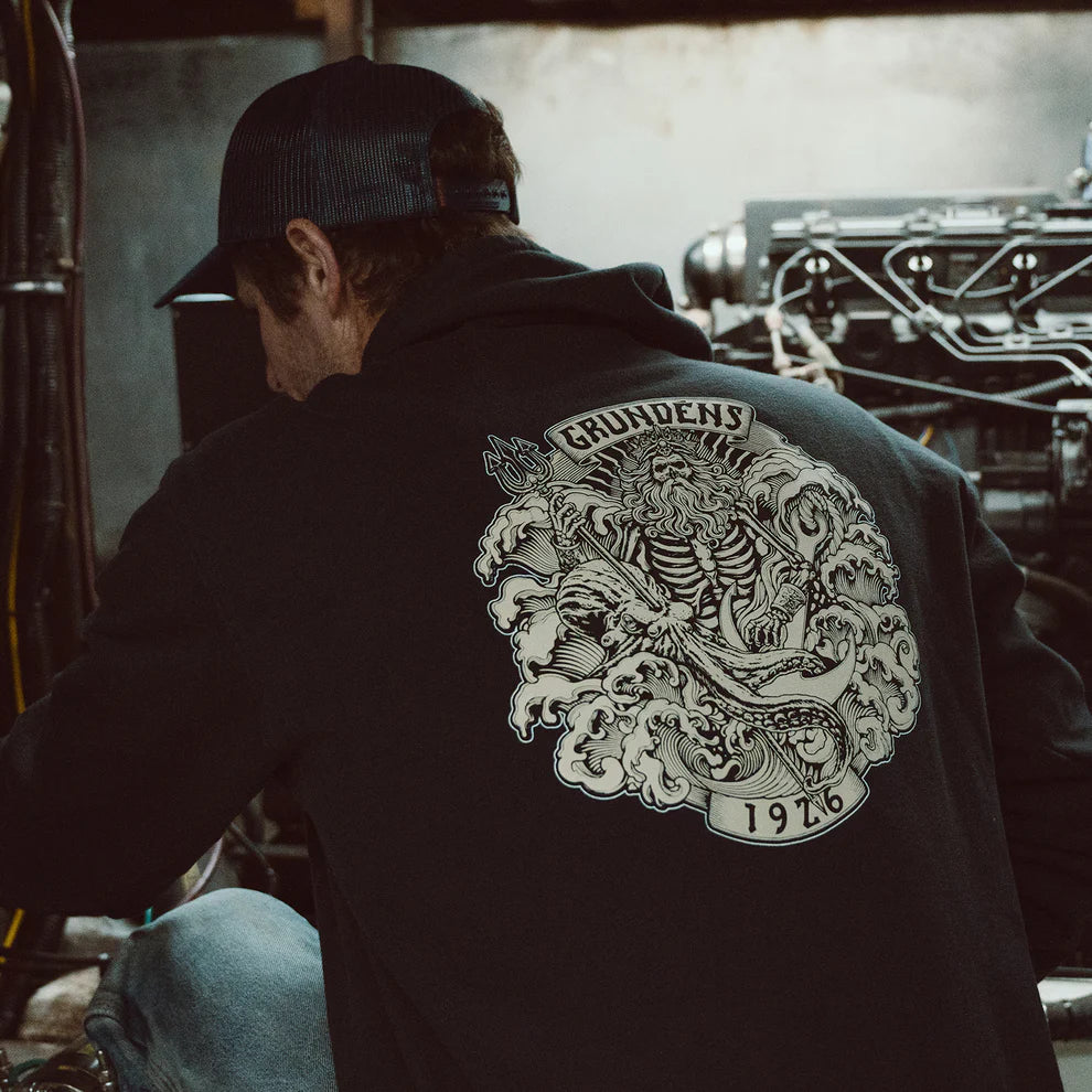 Grundens Aegir FZ Hoodie - Image 2
