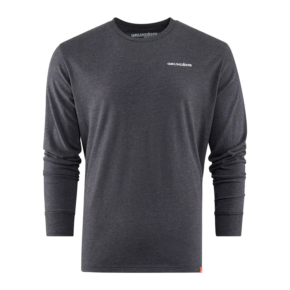 Grundens Salmon Tailscape LS T-Shirt - Image 2