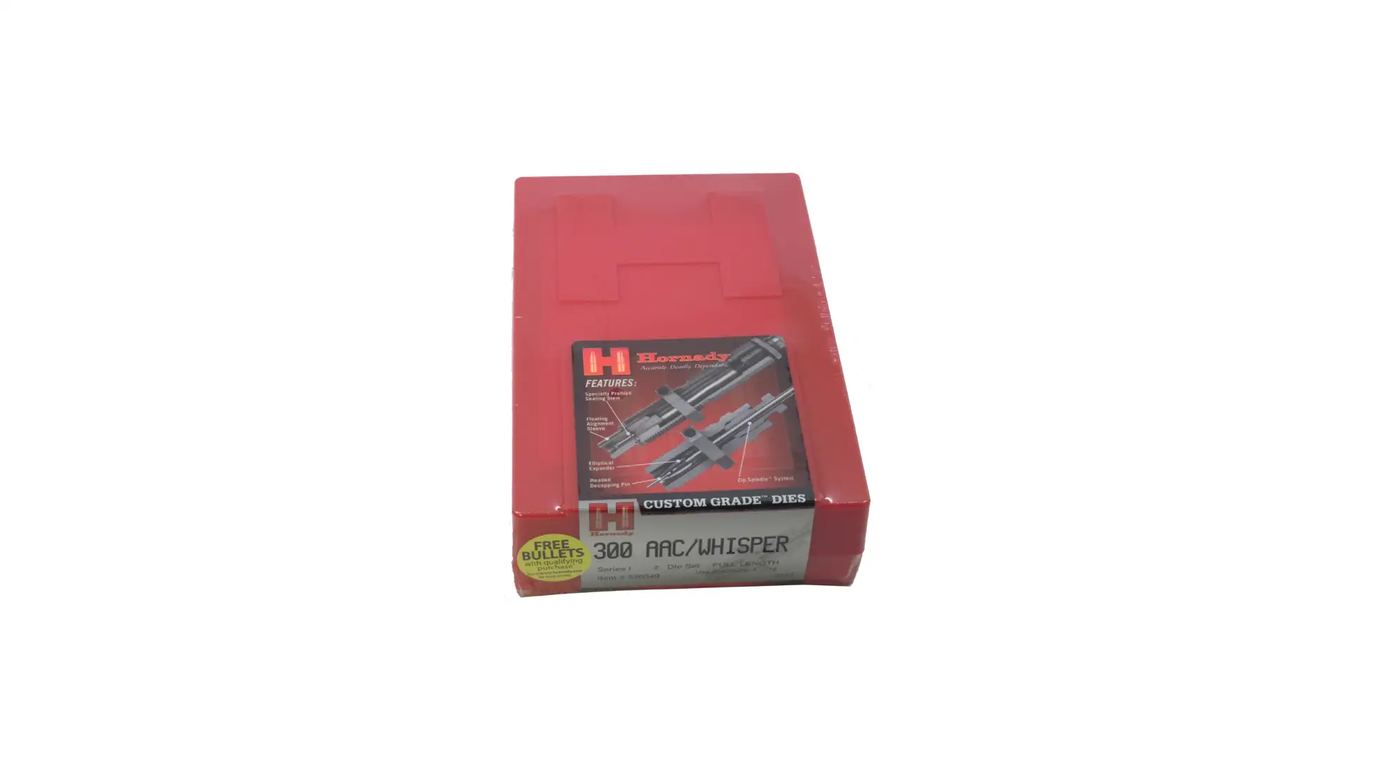 Hornady New Dimension Series I Two-Die Rifle Set .300 Aac Blackout 7.62X35Mm 546349