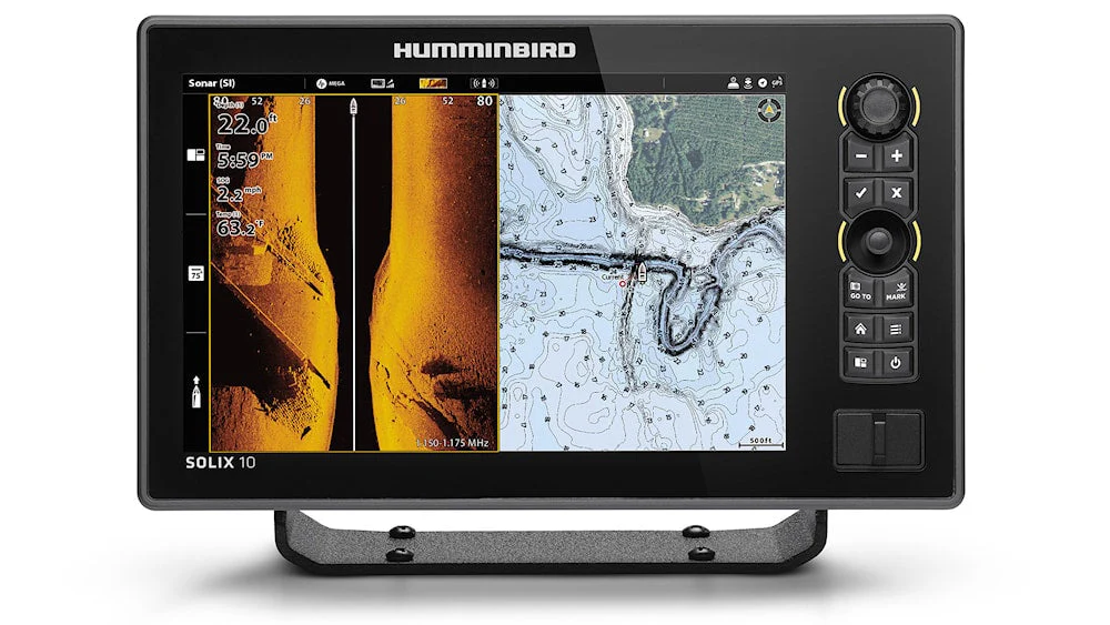 Humminbird SOLIX 10 MEGA SI+ G3 Combo Device - Image 2