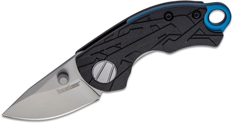 Kershaw Hub Folding Knife - 1.7" Plain Drop Point Blade - Image 2