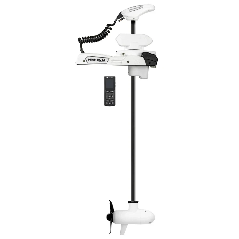 Minn Kota Riptide Instinct QUEST Bow Mount (White) 90/115Lb Thrust 60" w/Wireless Remote 1358560 - Image 2