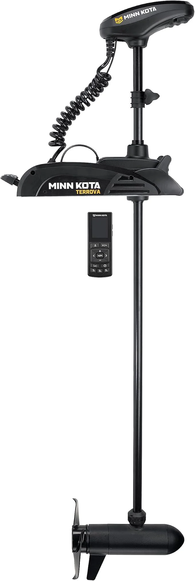 Minn Kota Terrova QUEST 90/115 lb. Thrust 45" Shaft MEGA Side Imaging Wireless Remote