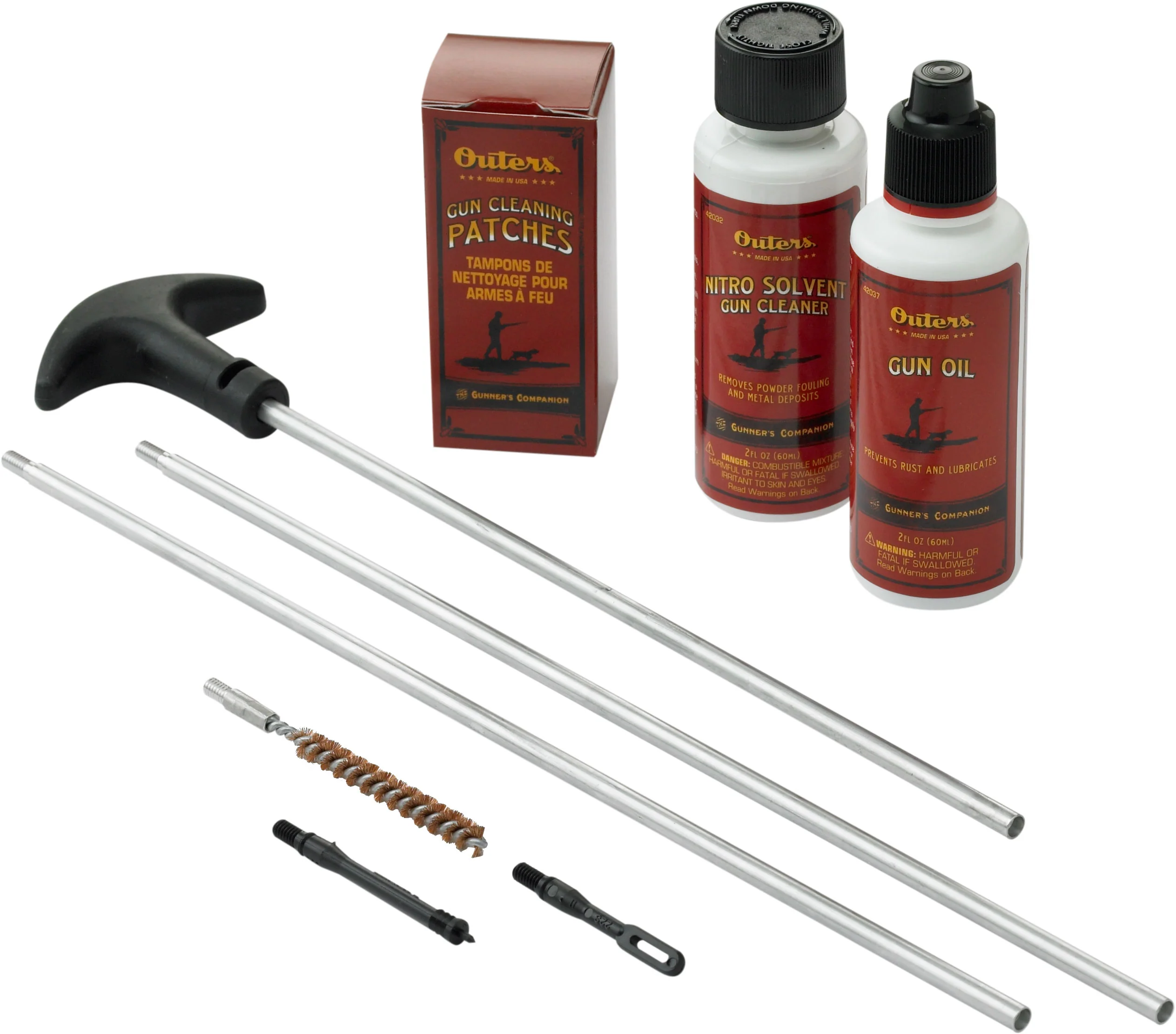 Outers Rifle Aluminum Rod Cleaning Kit - Image 4
