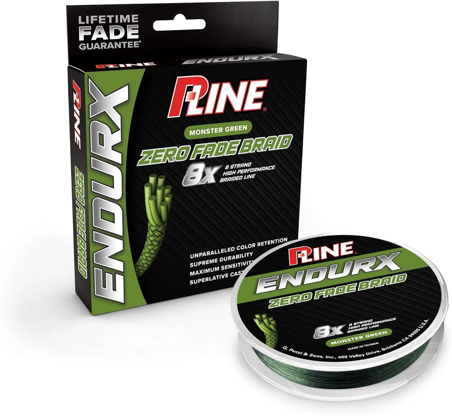 P-Line EndurX No Fade Braid Braided Fishing Line - Image 2