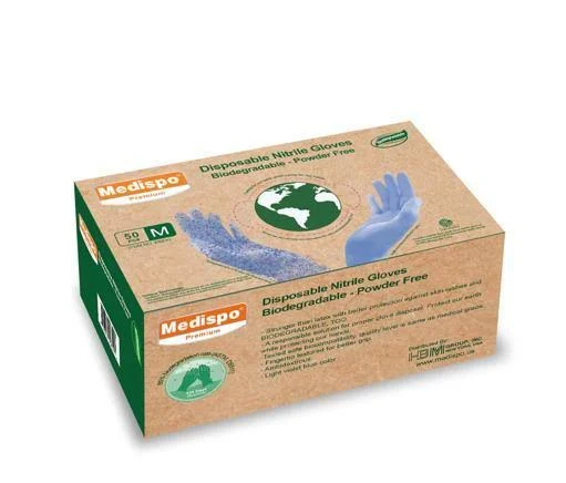 Premium Biodegradable Nitrile Gloves-50 Count - Image 3