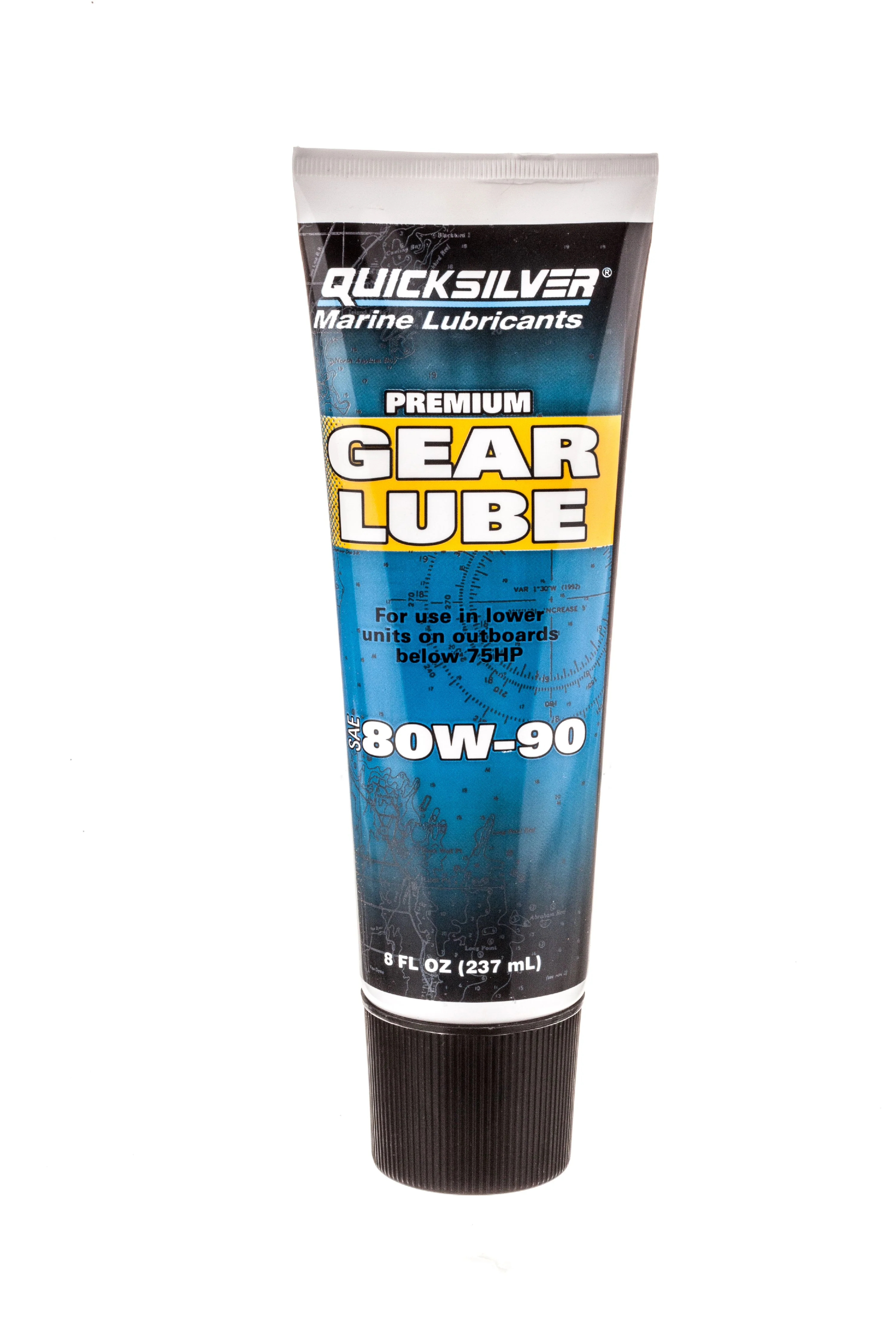 QuickSilver 8 Oz 80W-90 Premium Marine Engine Gear Lube