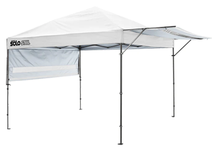 Quik Shade Solo Steel 10x17 Straight Leg Canopy Tent w/Awning - Image 2