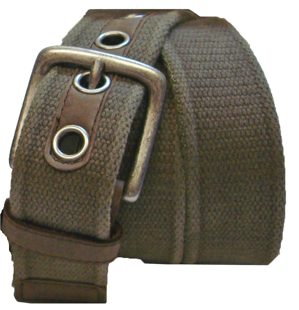 Sharp Cotton & Rugged Oil-Tanned Leather Casual Belts - Image 9