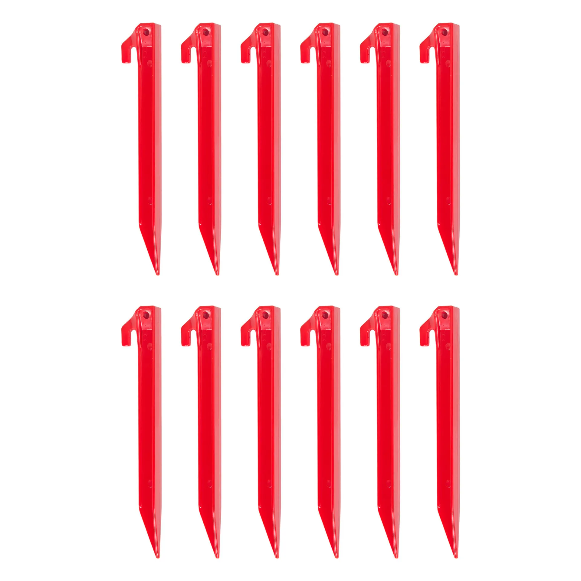 Stansport Plastic Tent Stake - 9 in - Bulk 816-B