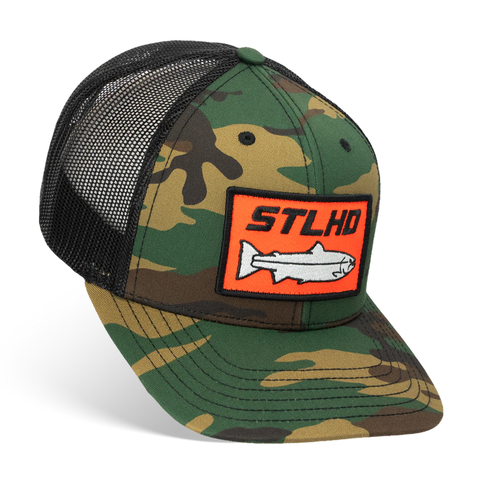 Stlhd Camo Snapback Trucker Hat