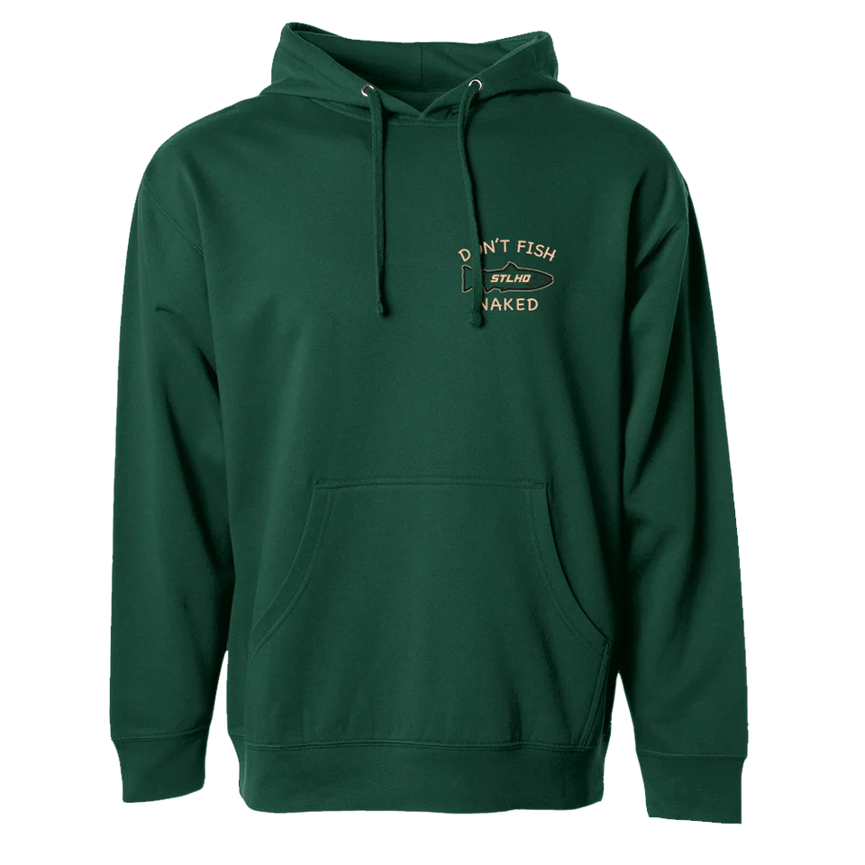 STLHD Men’s Don’t Fish Naked Standard Hoodie