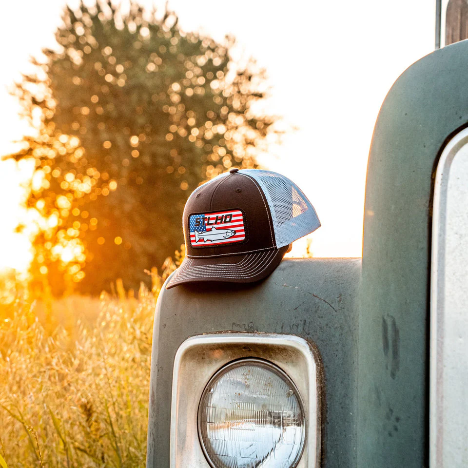 Stlhd Nation Black/White Trucker Snapback Hat - Image 2