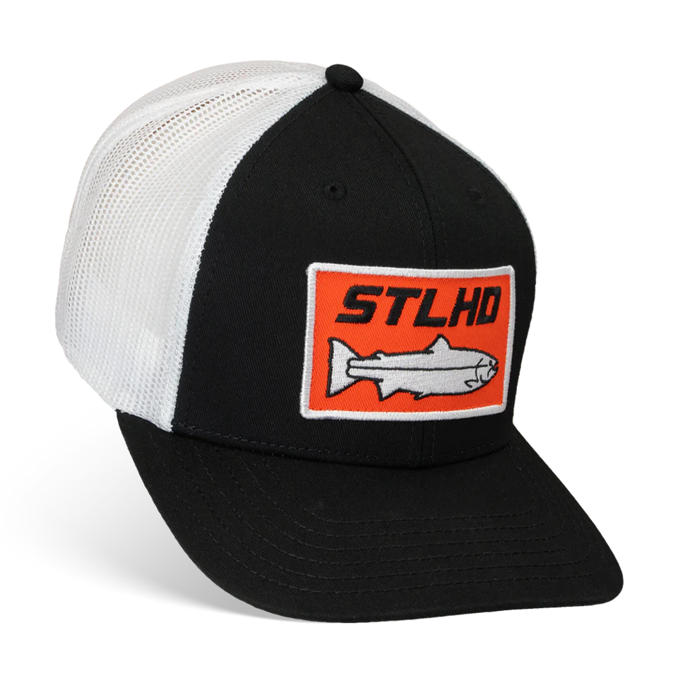 Stlhd Standard White & Black Trucker Hat - Image 6