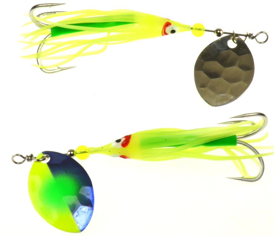 VIP Outdoors 3.5 Cascade Salmon Spinner 2-Pk - Image 10