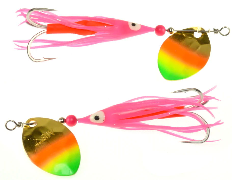 VIP Outdoors 3.5 Cascade Salmon Spinner 2-Pk - Image 13
