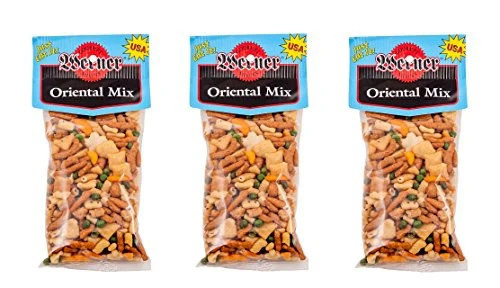 Werner Gourmet Oriental Snack Mix - 6 Oz. Bag (Pack of 3)