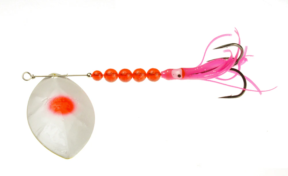 Yakima Bait Mulkey's Guide Flash Uv Salmon Trolling Squid Spinner ZZZ - Image 13